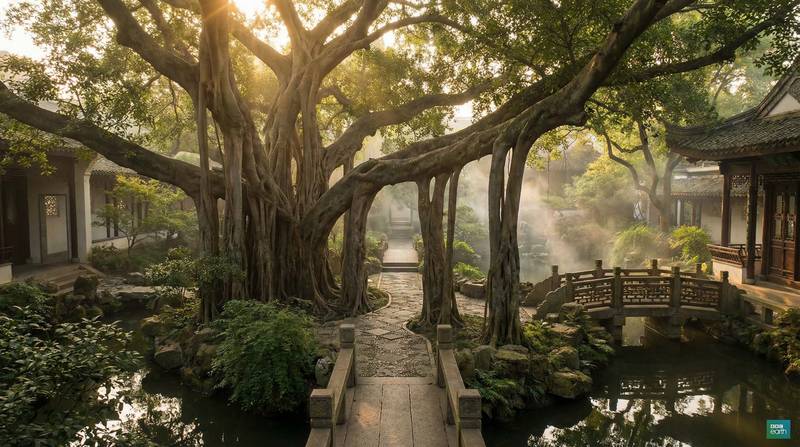 香蕉视频植物视频-千年古榕树保护纪录视频